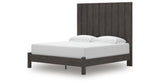 Fraluna Charcoal King Panel Bed from Ashley - Luna Furniture