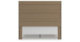 Fraluna King Panel Storage Bed with Dresser and Nightstand in Charcoal from Ashley Furniture - Luna Furniture