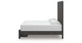 Fraluna King Panel Storage Bed with Dresser and Nightstand in Charcoal from Ashley Furniture - Luna Furniture