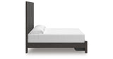 Fraluna King Panel Storage Bed with Dresser and Nightstand in Charcoal from Ashley Furniture - Luna Furniture