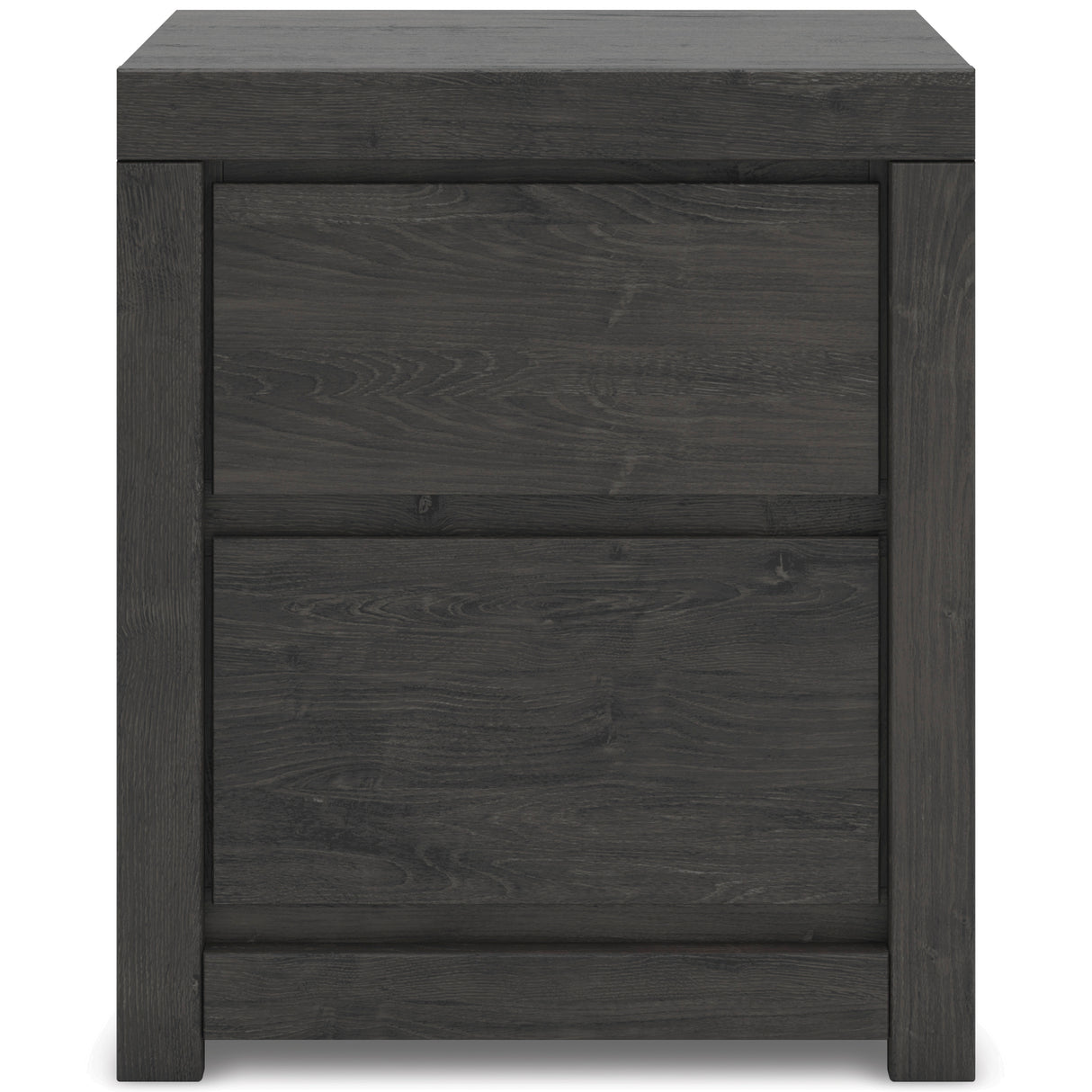 Fraluna Charcoal Storage Panel Bedroom Set with 2 Footboard Drawers from Ashley Furniture - Luna Furniture