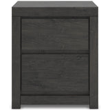 Fraluna Charcoal Storage Panel Bedroom Set with 2 Footboard Drawers from Ashley Furniture - Luna Furniture