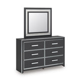 Zuraleus Black Upholstered Panel Bedroom Set from Ashley Furniture - Luna Furniture