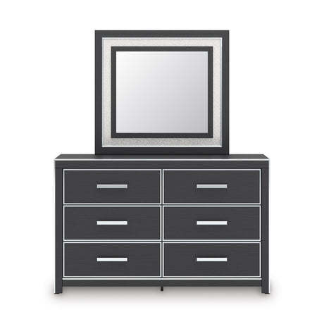 Zuraleus Black Upholstered Platform Bedroom Set from Ashley Furniture - Luna Furniture