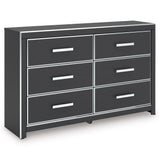 Zuraleus Black Upholstered Platform Bedroom Set from Ashley Furniture - Luna Furniture