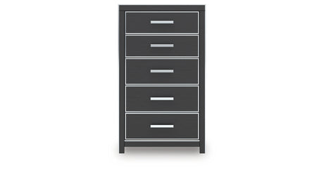 Zuraleus Black King Storage Bed, Dresser, Mirror, Chest and Nightstand from Ashley - Luna Furniture