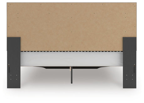 Zuraleus Black King Storage Bed, Dresser, Mirror, Chest and Nightstand from Ashley - Luna Furniture