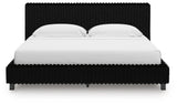Zuraleus King Upholstered Bed, Dresser, Mirror and 2 Nightstands from Ashley - Luna Furniture