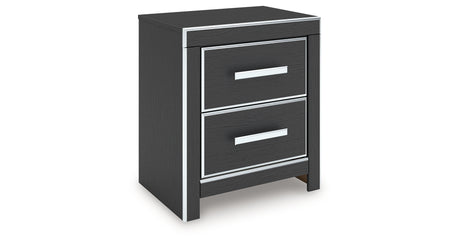 Zuraleus Black King Storage Bed, Dresser, Mirror, Chest and Nightstand from Ashley - Luna Furniture