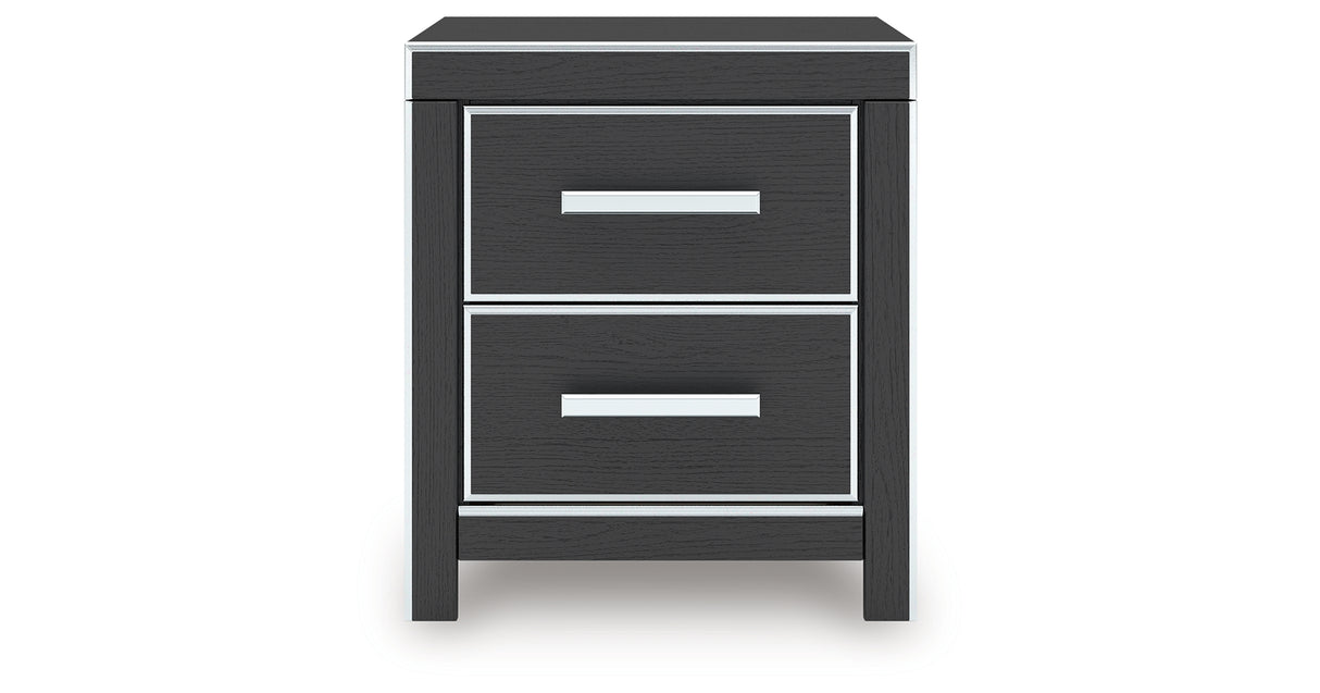 Zuraleus Black Nightstand from Ashley Furniture - Luna Furniture