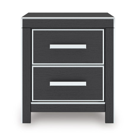 Zuraleus Black Upholstered Platform Bedroom Set from Ashley Furniture - Luna Furniture