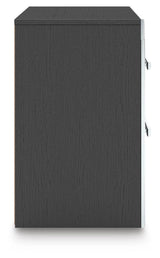 Zuraleus Black King Upholstered Bed, 2 Chests and 2 Nightstands from Ashley - Luna Furniture