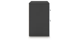 Zuraleus Black Nightstand from Ashley Furniture - Luna Furniture
