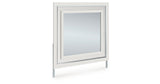 Zuraleus White Bedroom Mirror from Ashley Furniture - Luna Furniture