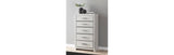 Zuraleus White Chest of Drawers from Ashley Furniture - Luna Furniture