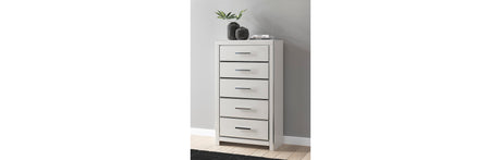 Zuraleus White Chest of Drawers from Ashley - Luna Furniture