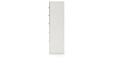 Zuraleus White Queen Upholstered Panel Storage Bed with Chest and Nightstand from Ashley - Luna Furniture