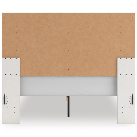 Zuraleus White Upholstered Platform Bedroom Set from Ashley Furniture - Luna Furniture