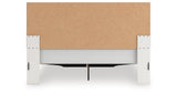 Zuraleus White King Upholstered Panel Storage Bed with Dresser and Nightstand from Ashley - Luna Furniture