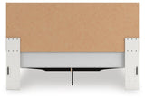 Zuraleus White King Upholstered Panel Storage Bed with Dresser and Nightstand from Ashley - Luna Furniture