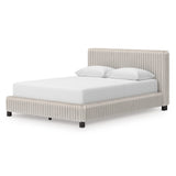 Zuraleus White Queen Upholstered Bed