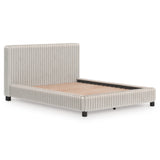 Zuraleus White Queen Upholstered Bed
