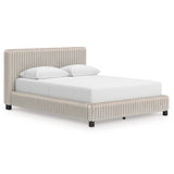 Zuraleus White Queen Upholstered Bed