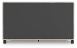 Zuraleus White Queen Upholstered Bed from Ashley Furniture - Luna Furniture
