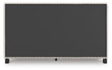 Zuraleus White Queen Upholstered Bed from Ashley Furniture - Luna Furniture
