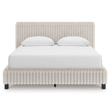 Zuraleus White Queen Upholstered Bed