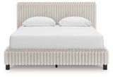 Zuraleus White Queen Upholstered Bed from Ashley Furniture - Luna Furniture