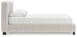 Zuraleus White Queen Upholstered Bed from Ashley Furniture - Luna Furniture