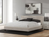 Zuraleus White California King Upholstered Bed with Mirrored Dresser, Chest and Nightstand from Ashley Furniture - Luna Furniture
