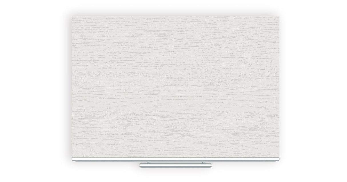 Zuraleus White Queen Upholstered Panel Bed with Dresser and Nightstand from Ashley - Luna Furniture