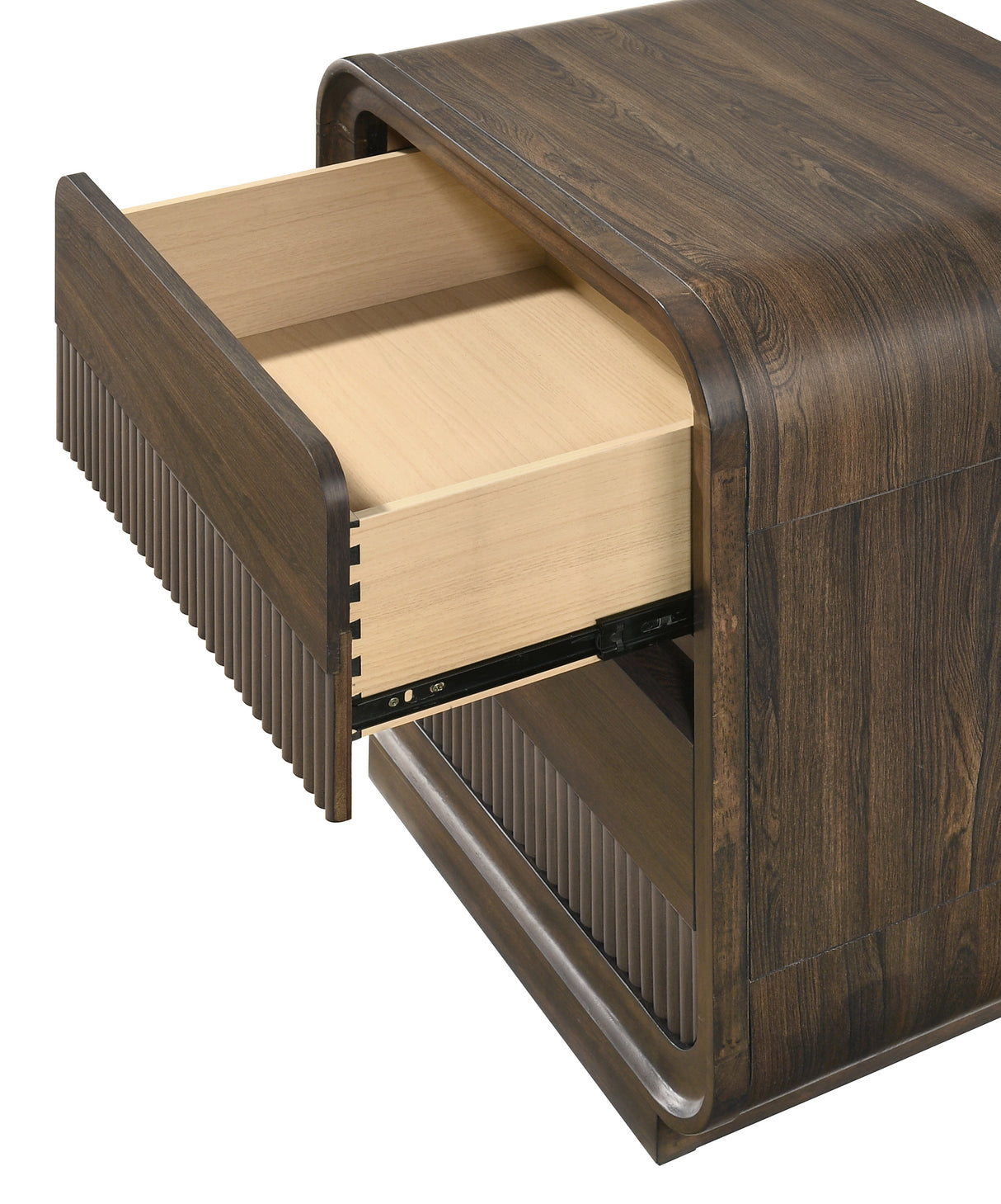 Kinkaid Warm Wood Nightstand from Crown Mark - Luna Furniture