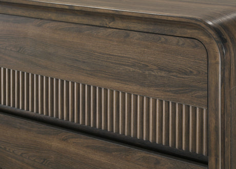 Kinkaid Warm Wood Bedroom Set from Crown Mark - Luna Furniture