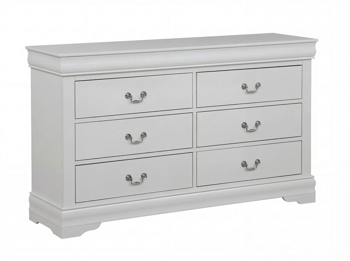 Louis Philip Greige Youth Bedroom Set from Crown Mark - Luna Furniture