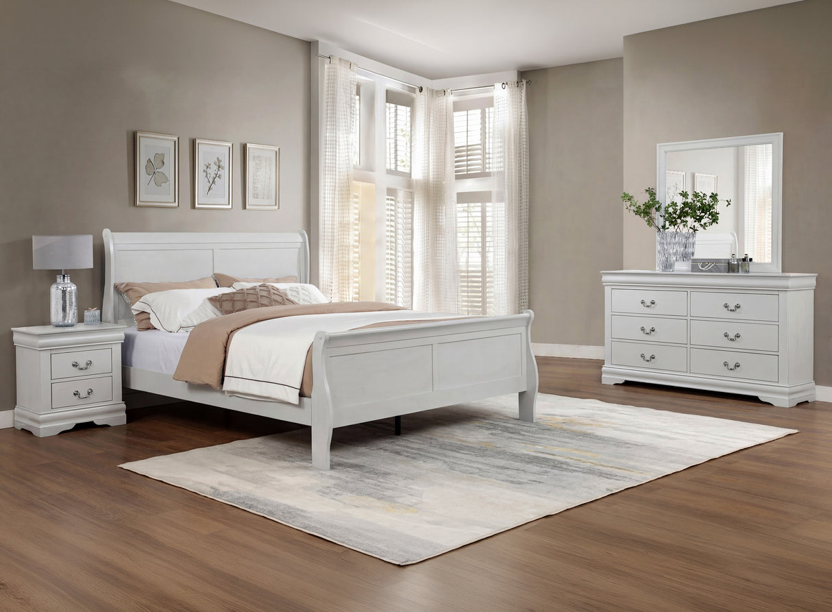 Louis Philip Greige Youth Bedroom Set from Crown Mark - Luna Furniture