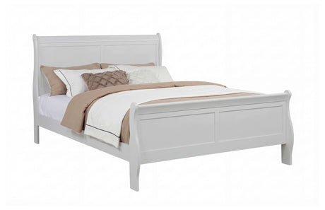 Louis Philip Greige Bedroom Set from Crown Mark - Luna Furniture
