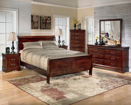 Alisdair Reddish Brown Nightstand from Ashley Furniture - Luna Furniture