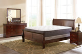 Alisdair Reddish Brown King Sleigh Bed, Dresser, Mirror and Nightstand from Ashley Furniture - Luna Furniture