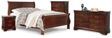 Alisdair Brown Queen Sleigh Bed, Dresser, Chest and Nightstand from Ashley - Luna Furniture