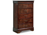 Alisdair Queen Sleigh Bed, Dresser and Chest from Ashley - Luna Furniture