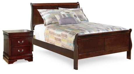 Alisdair Reddish Brown Youth Sleigh Bedroom Set from Ashley - Luna Furniture