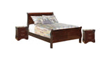 Alisdair Full Sleigh Bed with 2 Nightstands in Reddish Brown from Ashley Furniture - Luna Furniture