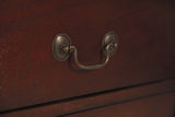 Alisdair Reddish Brown Twin Sleigh Bed, Dresser, Mirror, Chest and Nightstand from Ashley Furniture - Luna Furniture