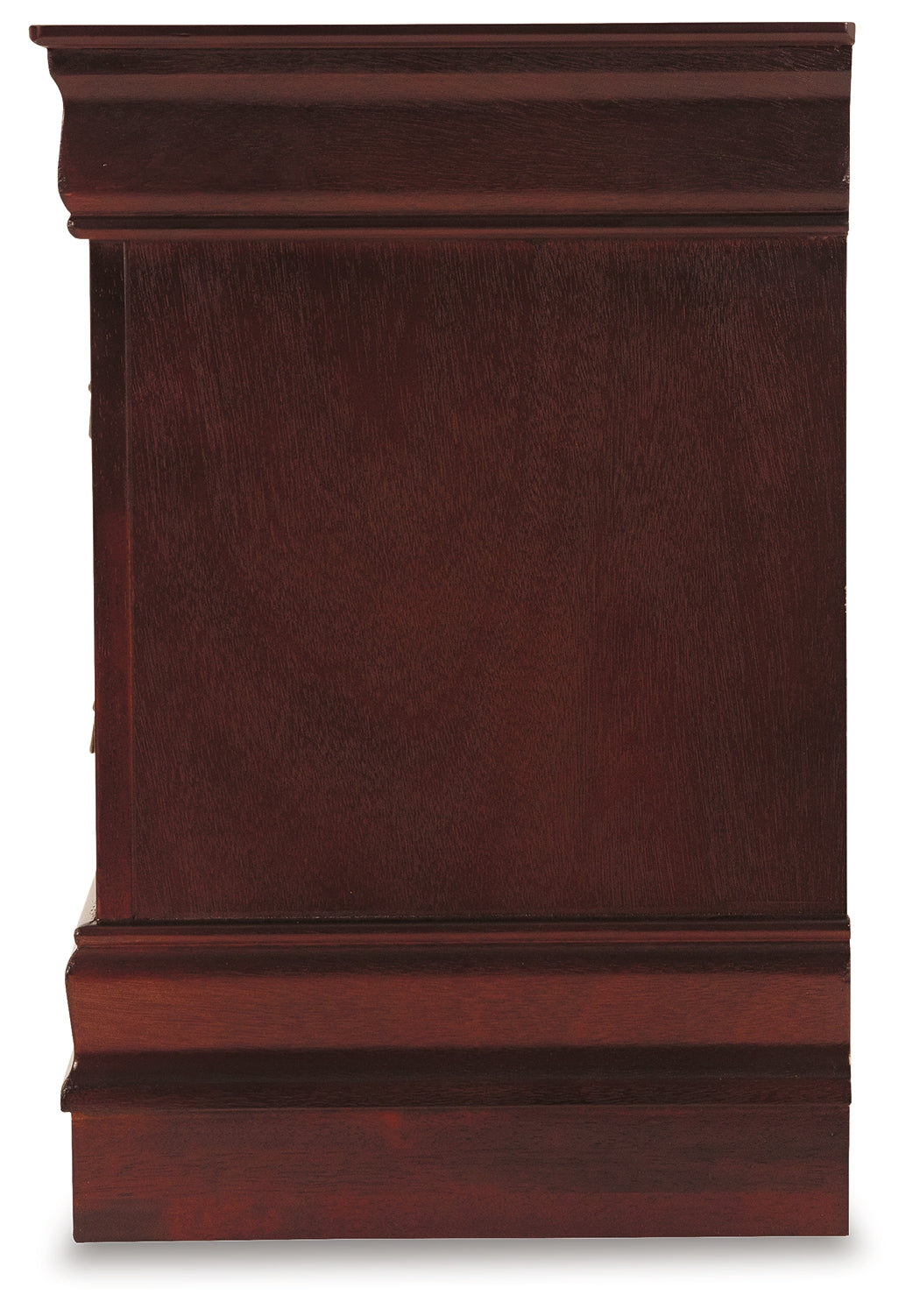 Alisdair Reddish Brown Full Sleigh Bed, Chest and Nightstand from Ashley Furniture - Luna Furniture