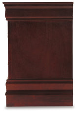 Alisdair Reddish Brown Full Sleigh Bed, Chest and Nightstand from Ashley Furniture - Luna Furniture