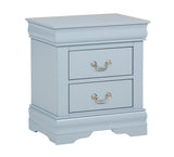 Louis Philip Blue Nightstand