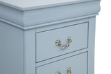 Louis Philip Blue Nightstand